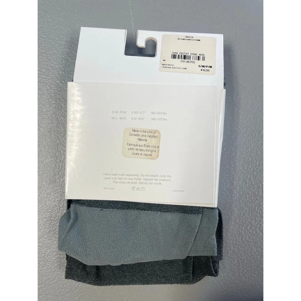 Women's Express Opaque‎ Full Length Tights New Silver Gray